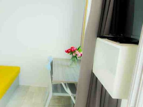 Mobilhome 2 personnes - Azur 1 chambre (20m²) avec climatisation
