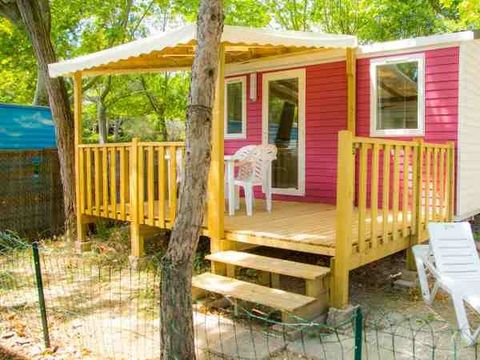 Mobilhome 2 personnes - Azur 1 chambre (20m²) avec climatisation