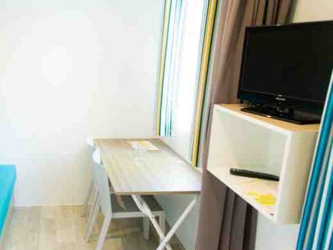 Mobilhome 2 personnes - Azur 1 chambre (20m²) avec climatisation