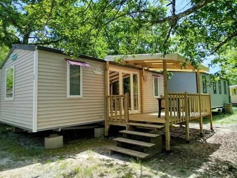 MOBILHOME 6 personnes -  Aqua Espace 2 Chambres 4/6 Personnes Terrasse semi-couverte