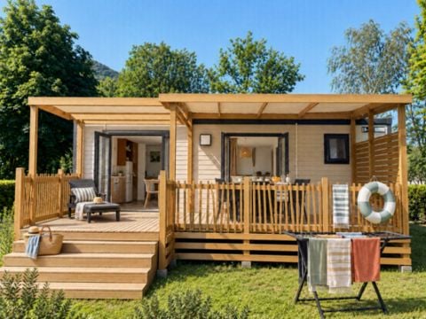 Mobilhome 4 personnes - Cottage Prestige - 2 chambres - Dimanche
