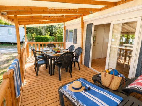 Mobilhome 6 personnes - Cottage Luxe - 3 chambres - Samedi/samedi