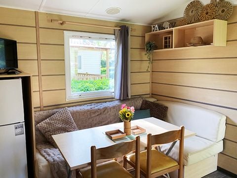 MOBILHOME 4 personnes - WELCOME 27m² - 2 chambres - TV - climatisation - terrasse -