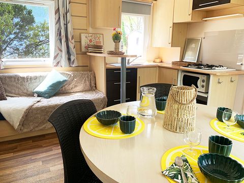 MOBILHOME 6 personnes - WELCOME 32m² - 3 chambres - TV - climatisation - terrasse -