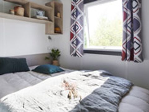 MOBILHOME 4 personnes - PREMIUM 30m² - 2 chambres - TV - lave-vaisselle - climatisation - terrasse