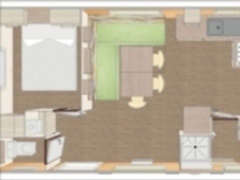 MOBILHOME 6 personnes - C Luxe
