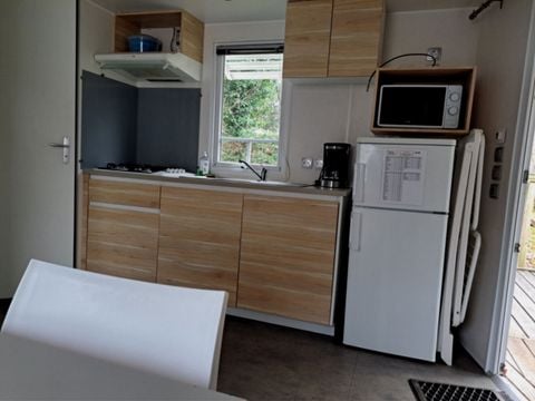 MOBILHOME 4 personnes - MH B 4 P avec sanitaire