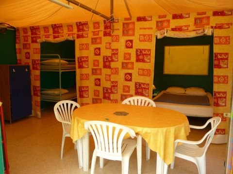 Bungalow toilé 5 personnes - KIWI Sans sanitaires