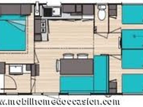 MOBILHOME 6 personnes - O'HARA O'PHEA 834