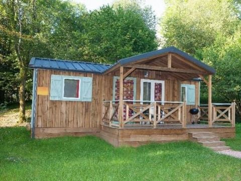 CHALET 5 personnes - Cabane du jura 5 places (2 chambres) Gamme PREMIUM climatisé