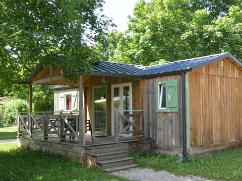 CHALET 5 personnes - Cabane du jura 5 places (2 chambres) Gamme PREMIUM climatisé