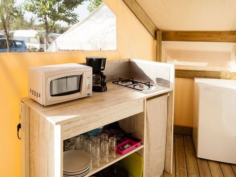 LODGE 4 personnes - 2 Chambres | 4 Couchages | Pas de salle de bain