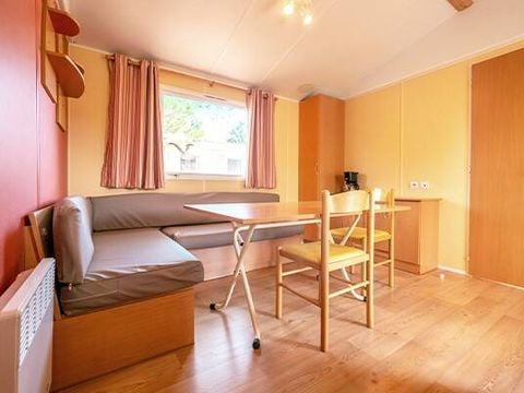 MOBILHOME 5 personnes - Mobil-home | Classic | 3 Ch. | 5 Pers. | Terrasse surélevée | 1 SDB | Clim.