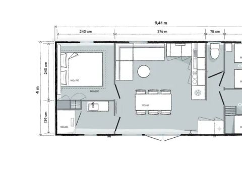 MOBILHOME 6 personnes - 6 places Premium 