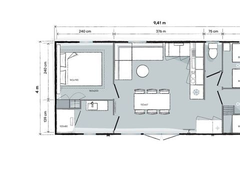 MOBILHOME 6 personnes - Mobile-Home Premium
