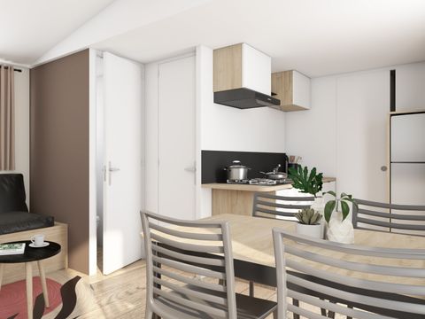 MOBILHOME 5 personnes - PREMIUM