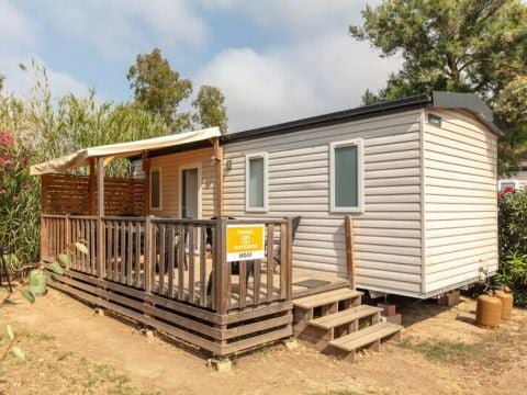 MOBILHOME 4 personnes - Mobil-home | Premium | 2 Ch. | 4 Pers. | Terrasse Lounge | 1 SDB | Clim.