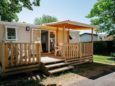 MOBILHOME 4 personnes - Mobil-home | Comfort | 2 Ch. | 4 Pers. | Terrasse surélevée | Clim.