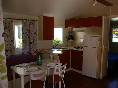 MOBILHOME 4 personnes - MH2 FRONSAC, avec sanitaires
