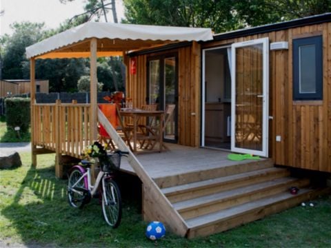 MOBILHOME 3 personnes - MH2 EDEN THOUET 2 ch 3 pers(m)