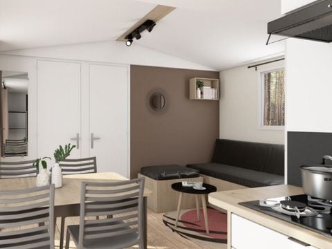 MOBILHOME 4 personnes - MH2 Eden FALUN,2 ch,4 pers