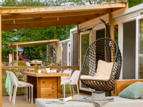 MOBILHOME 4 personnes - Cottage Cheverny 4p 2ch 2SdB Premium