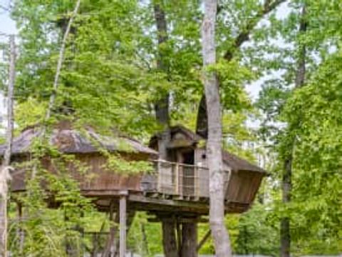 HÉBERGEMENT INSOLITE 5 personnes - Cabane dans les arbres