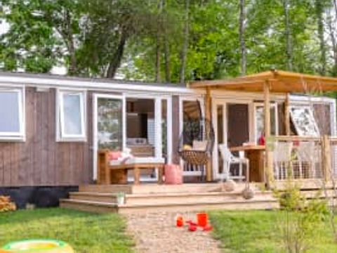 MOBILHOME 6 personnes - Cottage Cheverny 6p 3ch 2SdB Premium