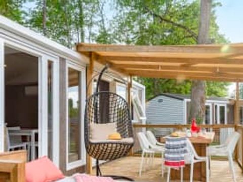 MOBILHOME 6 personnes - Cottage Cheverny 6p 3ch 2SdB Premium