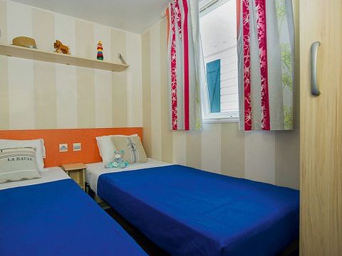 Mobilhome 6 personnes - Comfort | 3 Ch. | 6 Pers. | Terrasse surélevée | TV