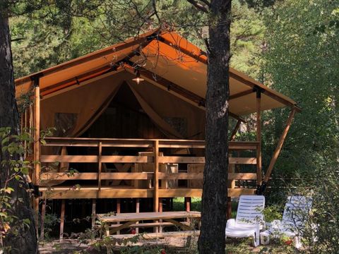 BUNGALOW TOILÉ 6 personnes - Glamping 3