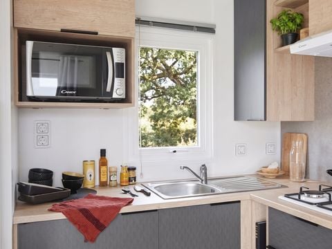 MOBILHOME 6 personnes - CONFORT - 3 chambres - TV - CLIM - LV
