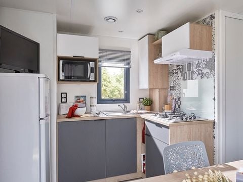 MOBILHOME 6 personnes - CONFORT - 3 chambres - TV - CLIM - LV