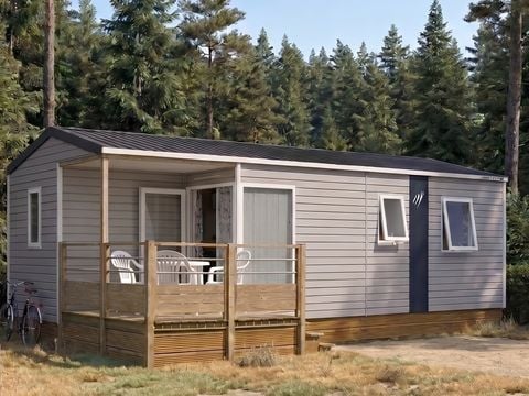 MOBILHOME 6 personnes - CONFORT - 3 chambres - TV - CLIM - LV