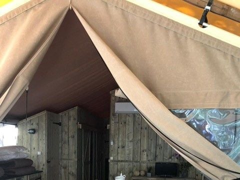 TENTE TOILE ET BOIS 5 personnes - Tente Glamping 2 -