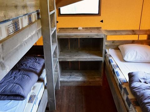 TENTE TOILE ET BOIS 5 personnes - Tente Glamping 2 -