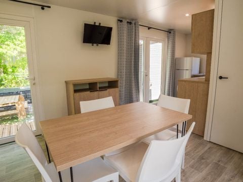 MOBILHOME 4 personnes - Mobil homes Le coin des copains - prix pour 4 personnes, possible jusqu'à 12
