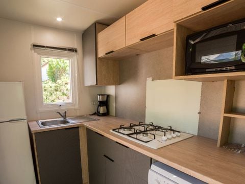 MOBILHOME 4 personnes - Mobil homes Le coin des copains - prix pour 4 personnes, possible jusqu'à 12