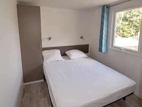 MOBILHOME 6 personnes - LOGGIA BAY vue rivière - 2 chambres - TV - CLIM - LV