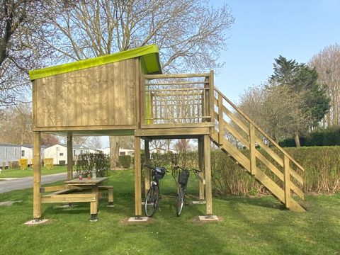 Hébergement 2 personnes - Camp Etoile 4m² - spécial Randonneur / Cycliste