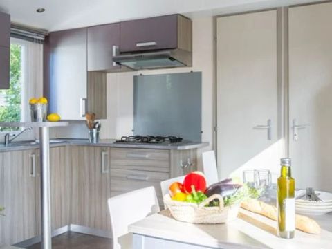 MOBILHOME 4 personnes - Mobil-home | Comfort | 2 Ch. | 4 Pers. | Terrasse surélevée non couverte