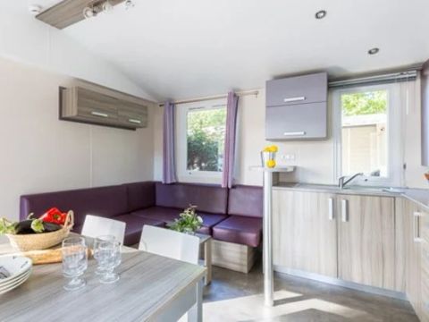MOBILHOME 4 personnes - Mobil-home | Comfort | 2 Ch. | 4 Pers. | Terrasse surélevée non couverte