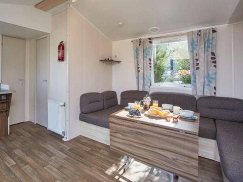 BUNGALOW 8 personnes - Mobil-home | Comfort | 3 Ch. | 6/8 Pers. | Terrasse surélevée | TV
