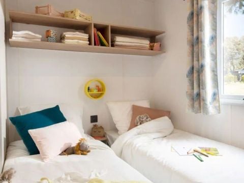 MOBILHOME 6 personnes - Mobil Home Aqua 3ch 6pers Terrasse Semi-Couverte TV