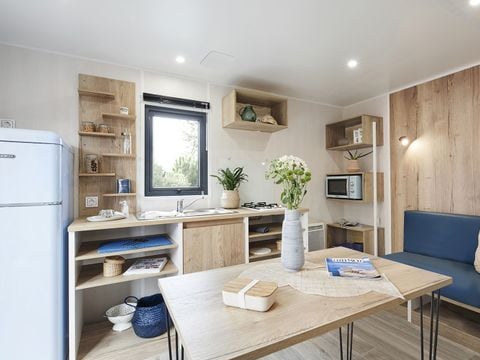 BUNGALOW 4 personnes - CABANE BOIS - 2 chambres (sans sanitaires)