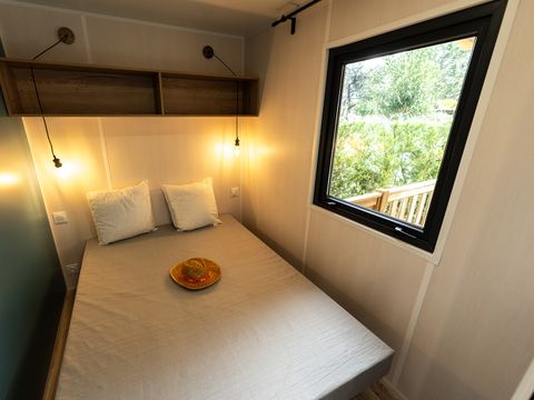 BUNGALOW 4 personnes - CABANE BOIS - 2 chambres (sans sanitaires)