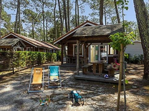 CHALET 5 personnes - BOIS - 2 chambres