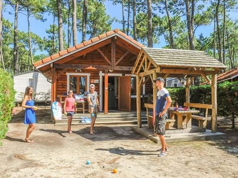 CHALET 5 personnes - BOIS - 2 chambres