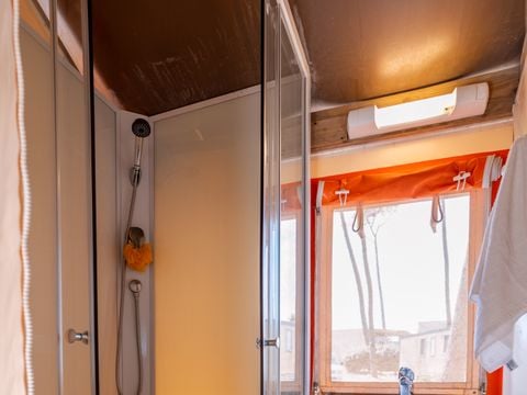TENTE TOILE ET BOIS 5 personnes - RESASOL - 2 chambres