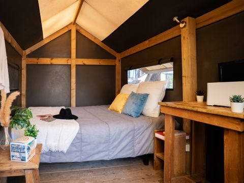 TENTE TOILE ET BOIS 2 personnes - DUO (sans sanitaires)